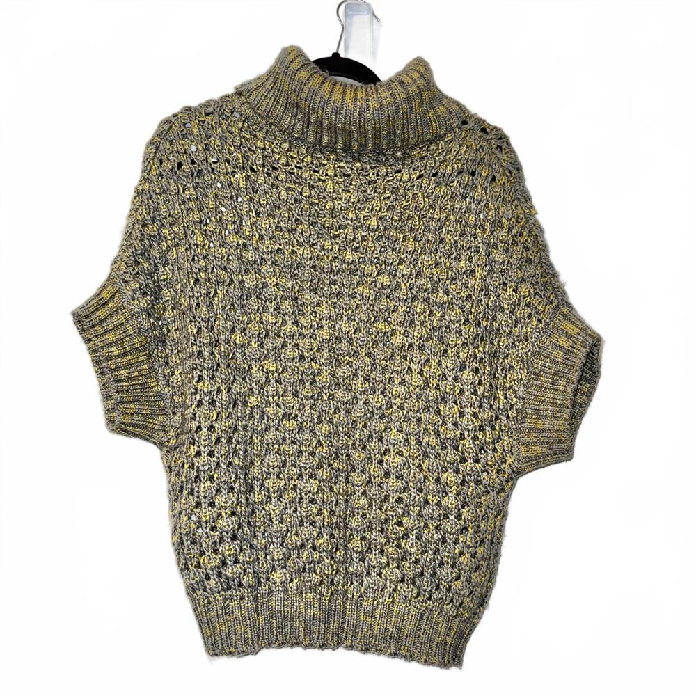 Hazel Women's Medium Chunky Knit Turtleneck Sweater - Picture 5 of 5